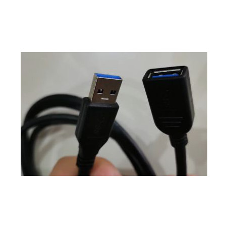 USB 3.0 A-A 1.8 m M-F, Black