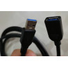 USB 3.0 A-A 1.8 m M-F, Black