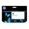 HP No 70 Ink Cart/Yellow w/vivera