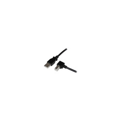 2m USB 2.0 A to Right Angle B Cable M/M