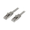 1m Cat6 SFTP Patch Cable - Gray