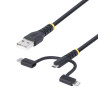 1m Rugged USB Multi Charging Cable