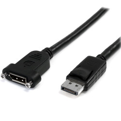 3 ft 20 pin DisplayPort Panel Mount
