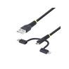 1m Rugged USB Multi Charging Cable