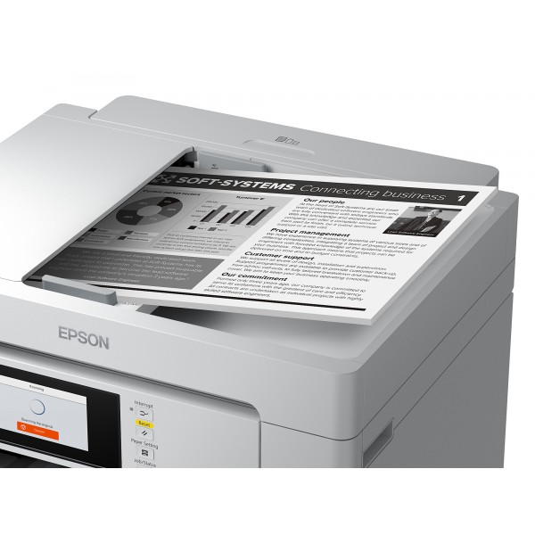 Epson EcoTank ET-M16680, Inyección de tinta, Impresión en blanco y negro, 4800 x 1200 DPI, A3, Impresión directa, Negro, Gris