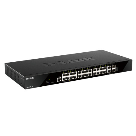 28-Port Smart Managed Gigabit Stack Swit