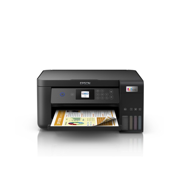 Epson EcoTank Impresora multifunción ET-2850 A4 con depósito de tinta, conexión Wi-Fi, Inyección de tinta, Impresión a color, 57