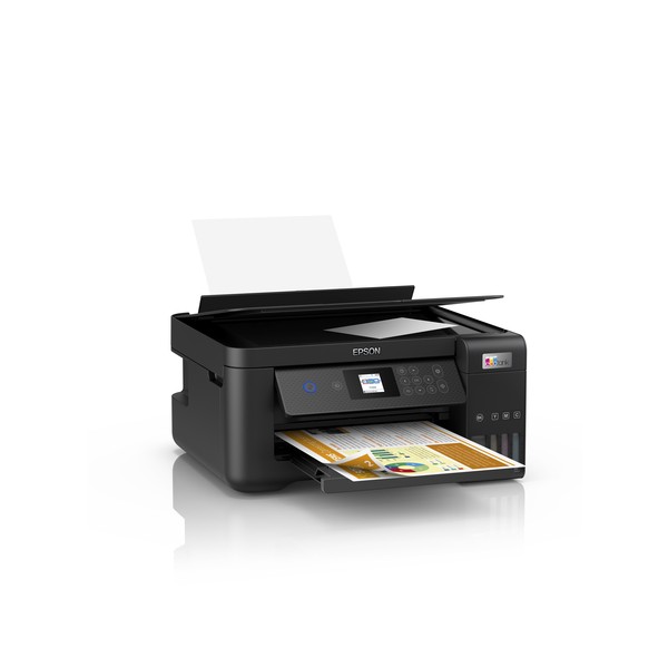 Epson EcoTank Impresora multifunción ET-2850 A4 con depósito de tinta, conexión Wi-Fi, Inyección de tinta, Impresión a color, 57