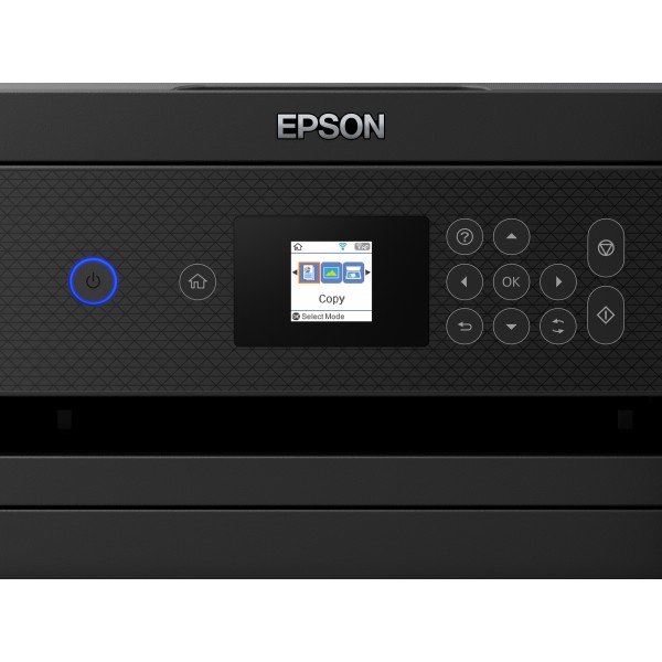 Epson EcoTank Impresora multifunción ET-2850 A4 con depósito de tinta, conexión Wi-Fi, Inyección de tinta, Impresión a color, 57