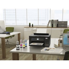 Epson EcoTank Impresora multifunción ET-2850 A4 con depósito de tinta, conexión Wi-Fi, Inyección de tinta, Impresión a color, 57