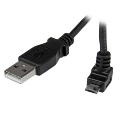 2m USB to Up Angle Micro USB Cable