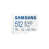 Micro SD EVO PLUS 2023 512GB+SD Adapter