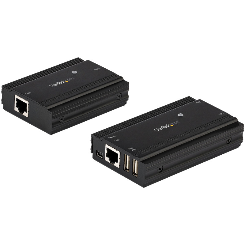 4-Port USB 2.0 Extender Hub over CAT5/6