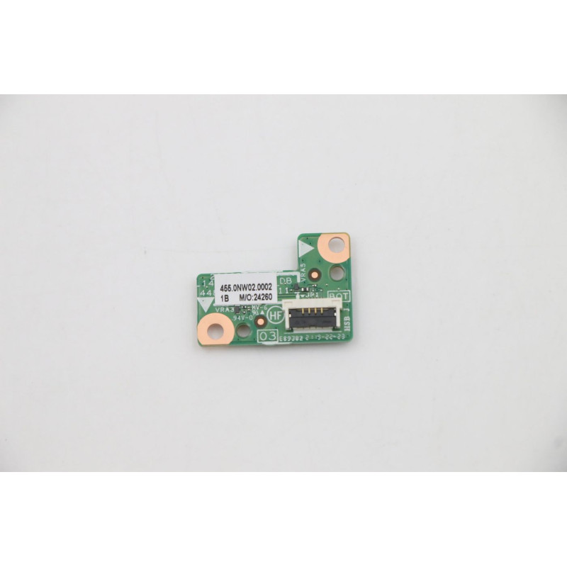 Power button board for