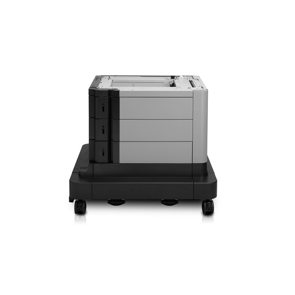 HP LaserJet Alimentador de entrada de alta capacidad 2x500/1x1500-sheet con soporte, Bandeja de papel, HP, LaserJet Enterprise M