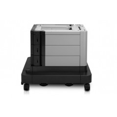 HP LaserJet Alimentador de entrada de alta capacidad 2x500/1x1500-sheet con soporte, Bandeja de papel, HP, LaserJet Enterprise M