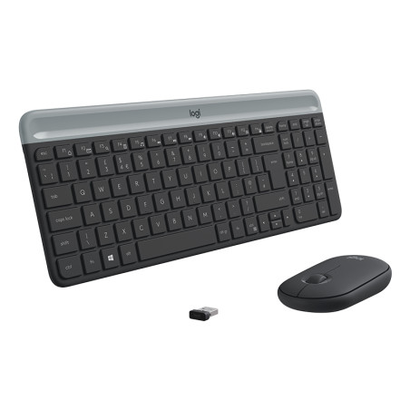 Slim Wireless Combo MK470 US GRAPHITE