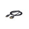 6 ft DisplayPort to DVI Cable - M/M