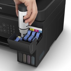 Epson EcoTank ET-4800, Inyección de tinta, Impresión a color, 5760 x 1440 DPI, A4, Impresión directa, Negro