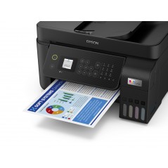 Epson EcoTank ET-4800, Inyección de tinta, Impresión a color, 5760 x 1440 DPI, A4, Impresión directa, Negro