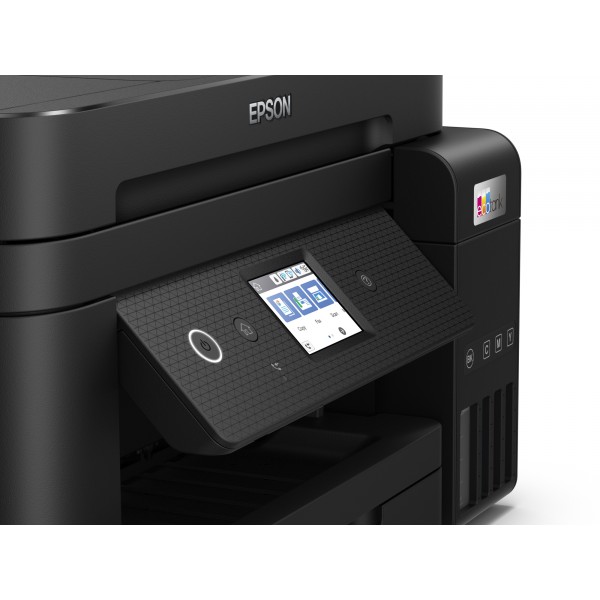 Epson EcoTank Impresora multifunción ET-4850 A4 con depósito de tinta, conexión Wi-Fi, Inyección de tinta, Impresión a color, 48