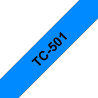 Tape Black On Blue 12mm | APLIUM