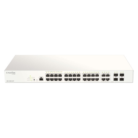 28-Port Gigabit PoE+Nuclias Smart Manag