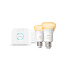 Philips HueWA 8W A60 E27 2set sw EU PMO