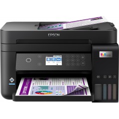 Epson EcoTank Impresora multifunción ET-3850 A4 con depósito de tinta, conexión Wi-Fi, Inyección de tinta, Impresión a color, 48