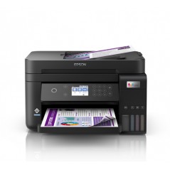 Epson EcoTank Impresora multifunción ET-3850 A4 con depósito de tinta, conexión Wi-Fi, Inyección de tinta, Impresión a color, 48