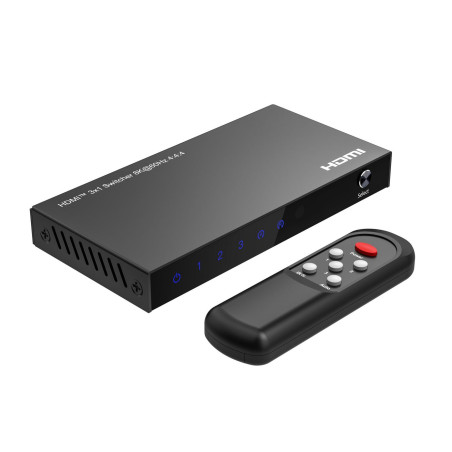 8K@60Hz HDMI Switch 3x1, HDCP