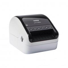 Brother QL-1110NWBC, DK, Térmica directa, 300 x 300 DPI, 110 mm/s, Inalámbrico y alámbrico, Negro, Blanco