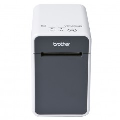 Brother TD-2135N, Térmica directa, 300 x 300 DPI, 152,4 mm/s, Inalámbrico y alámbrico, Gris, Blanco