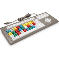 HP Kit de accesibilidad de, Teclado, USB, Gris, Blanco, Negocios, Empresa, 1 pieza(s), 683 mm