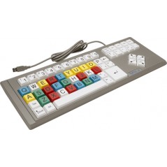 HP Kit de accesibilidad de, Teclado, USB, Gris, Blanco, Negocios, Empresa, 1 pieza(s), 683 mm