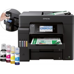 Epson EcoTank ET-5800, Inyección de tinta, Impresión a color, 4800 x 2400 DPI, A4, Impresión directa, Negro