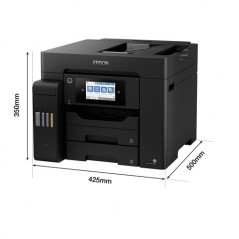 Epson EcoTank ET-5800, Inyección de tinta, Impresión a color, 4800 x 2400 DPI, A4, Impresión directa, Negro