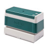 Pack 6 Green self-inking stamps 40x90