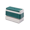Pack 6 Green self-inking stamps 40x90