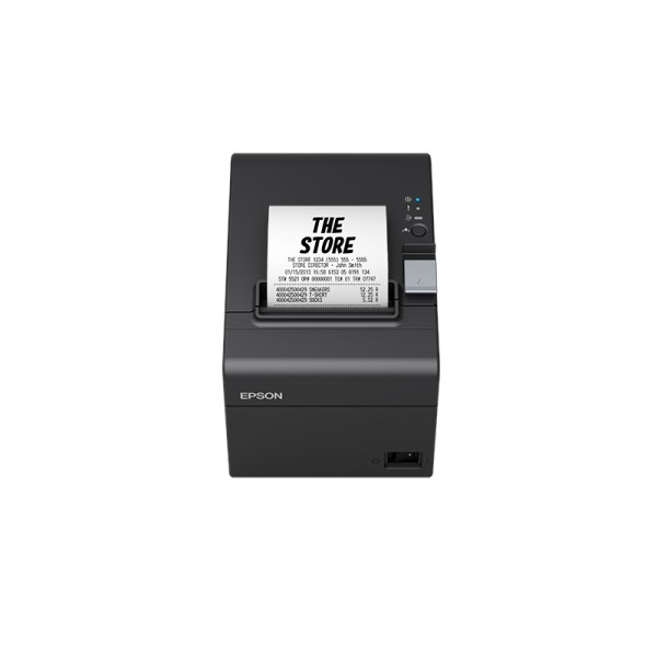 Epson TM-T20III (011): USB + Serial, PS, Blk, EU, Térmica directa, Impresora de recibos, 203 x 203 DPI, 250 mm/s, 22,6 caráctere