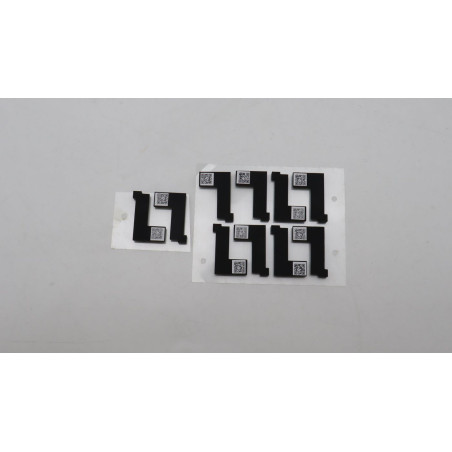10pcs low support rubber