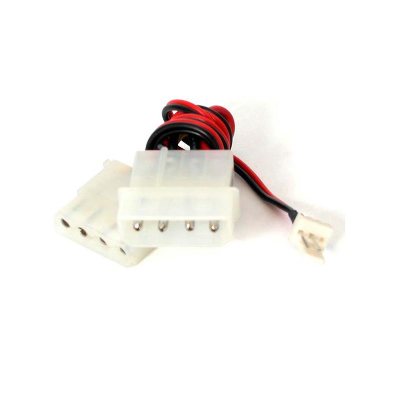 12in Fan Adapter TX3 to 2x LP4 Power