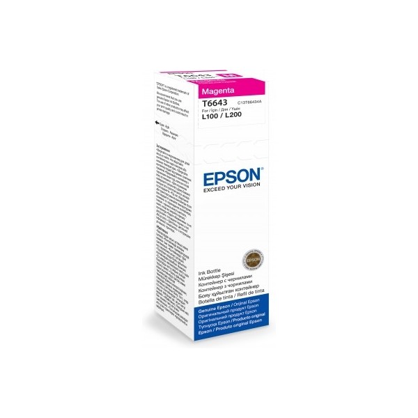 Epson T6643, Magenta, Tinta a base de pigmentos, 1 pieza(s)