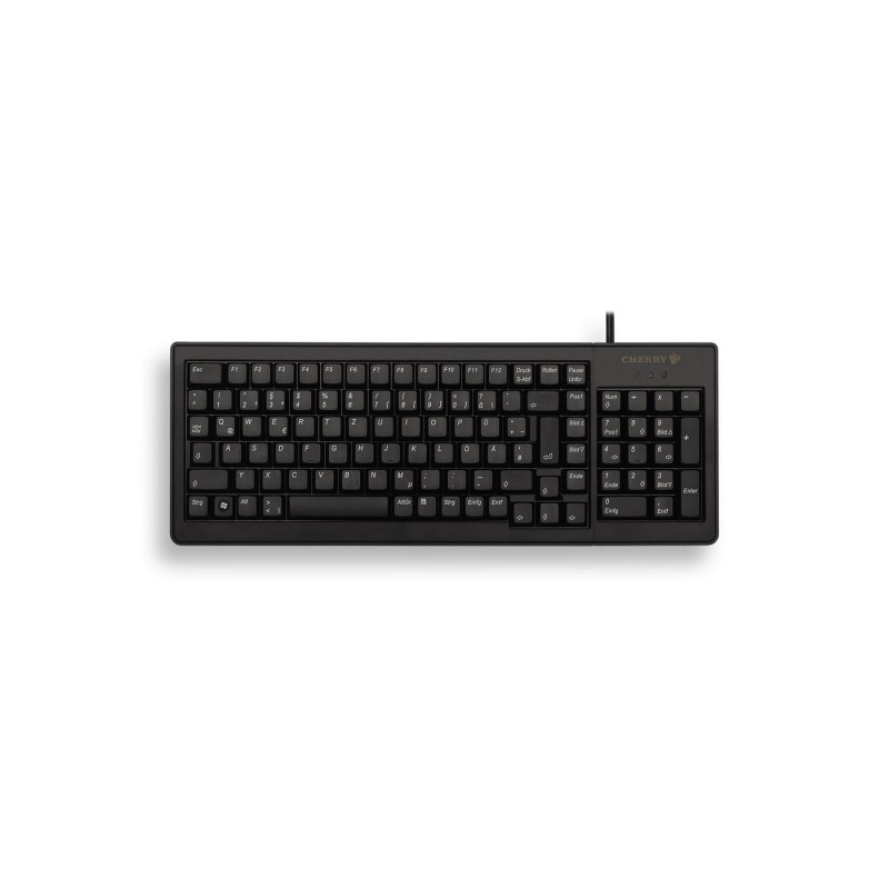 Xs Complete Keyboard Black USB PS/2 With Adapter Us-engl | APLIUM
