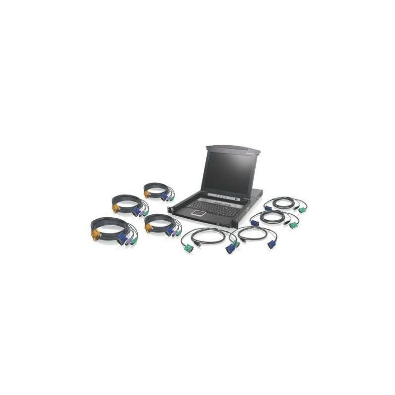 8-Port 17" LCD Combo KVM