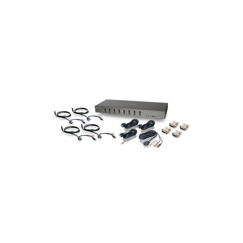 8-port DVI KVMP switch