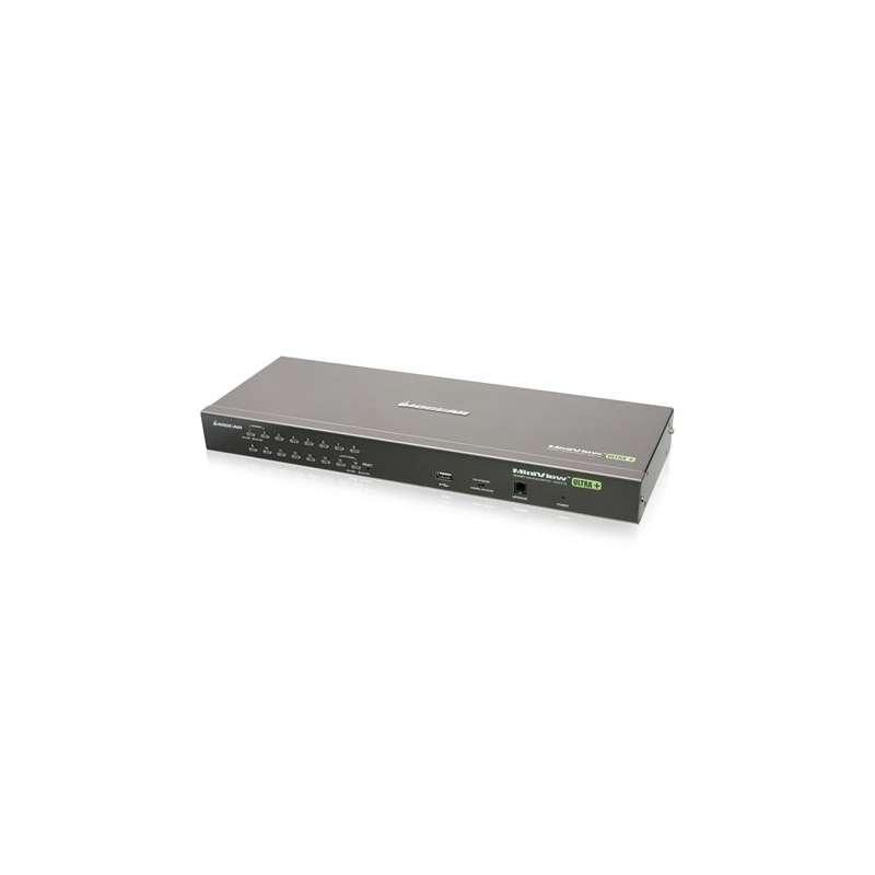 16-Port USB PS/2 KVM Switch