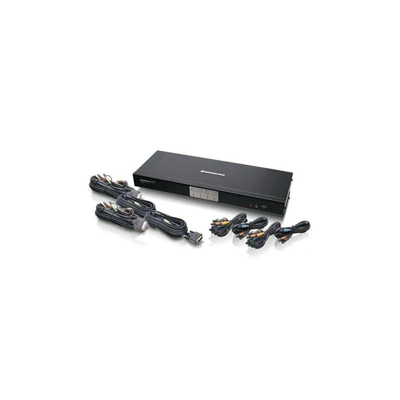 4Port Dual DVI KVMP Switch