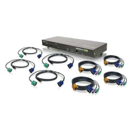 8-Port Combo VGA KVMP Switch
