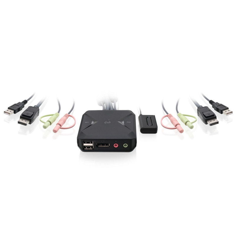 2 port USB DisplayPort Cable